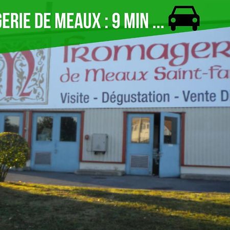 The Sunshine- Appart Cosy Proche Paris-Disney Avec Parking Prive Dans Residence Meaux Εξωτερικό φωτογραφία