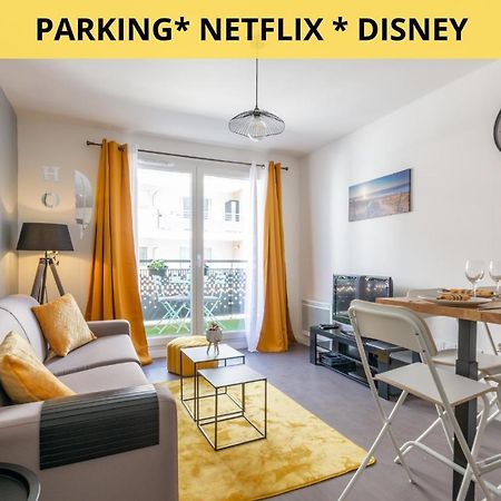 The Sunshine- Appart Cosy Proche Paris-Disney Avec Parking Prive Dans Residence Meaux Εξωτερικό φωτογραφία