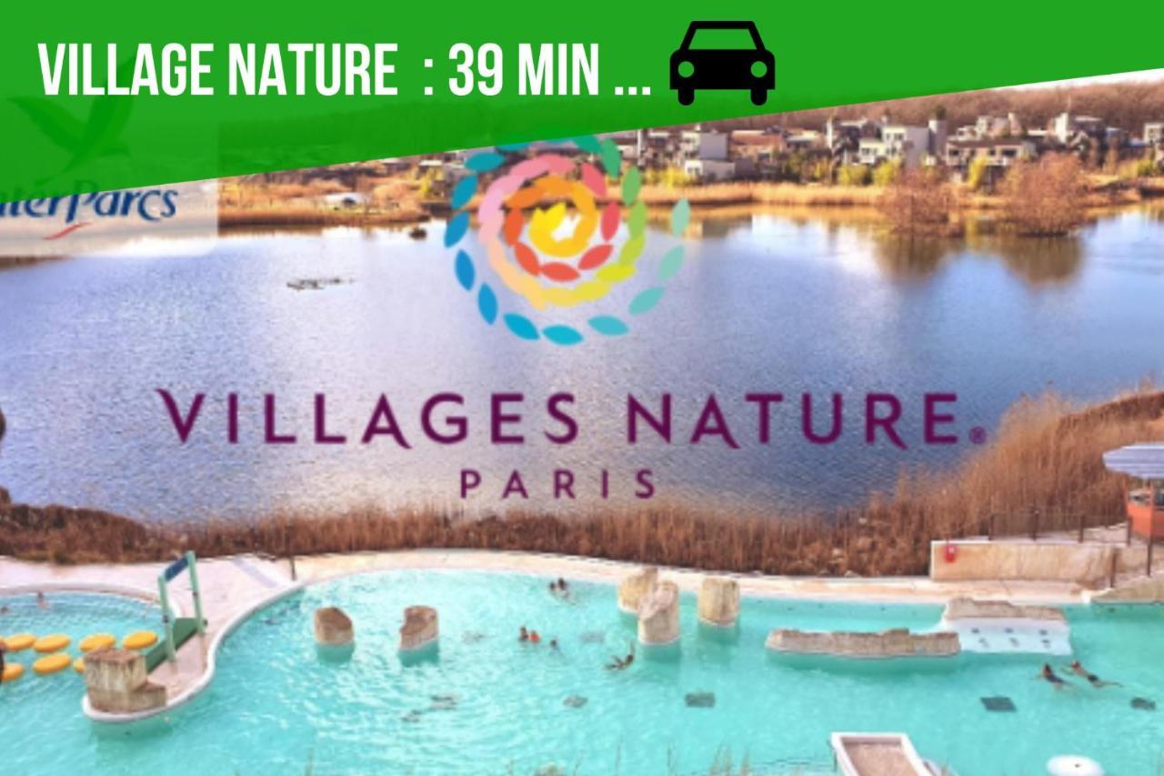 The Sunshine- Appart Cosy Proche Paris-Disney Avec Parking Prive Dans Residence Meaux Εξωτερικό φωτογραφία