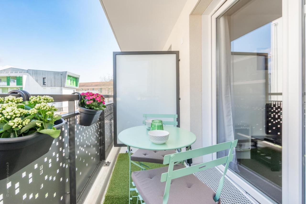 The Sunshine- Appart Cosy Proche Paris-Disney Avec Parking Prive Dans Residence Meaux Εξωτερικό φωτογραφία