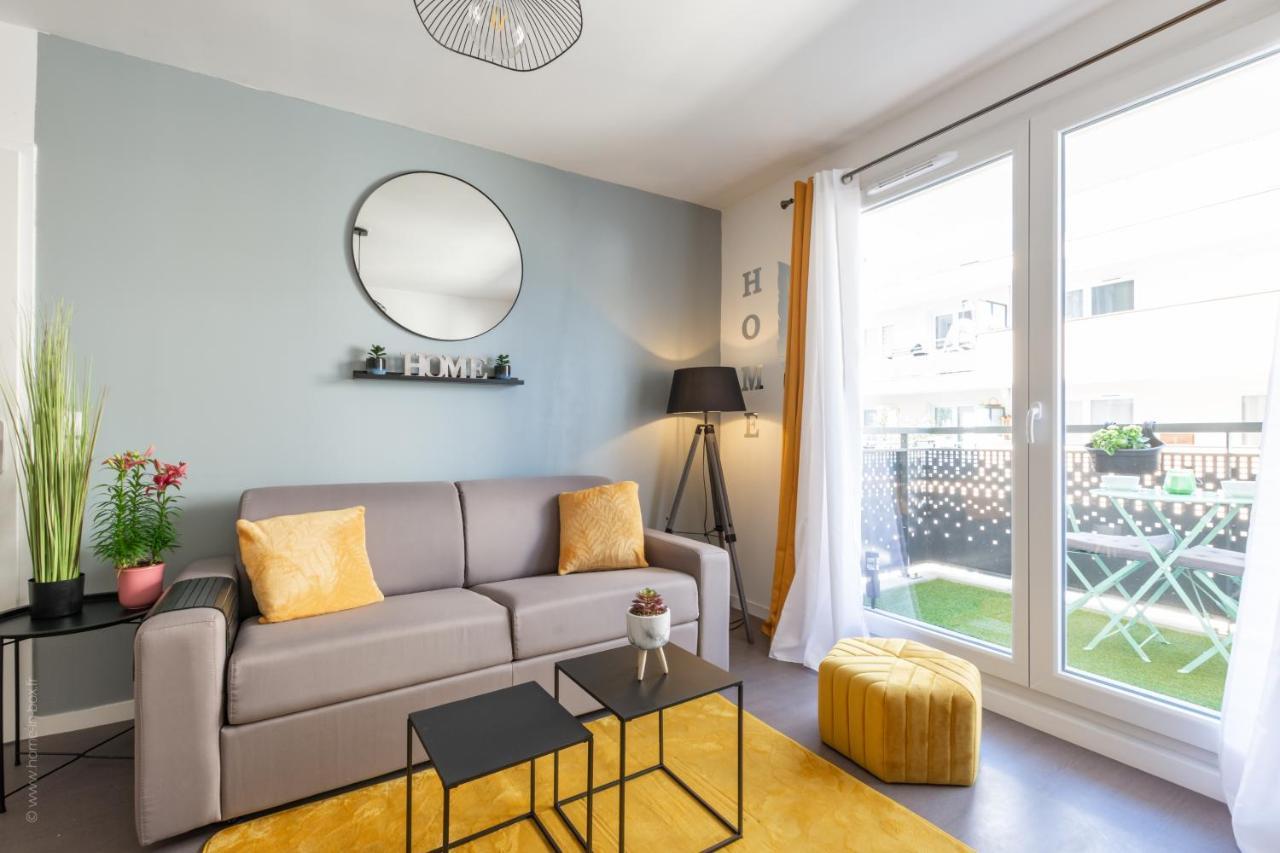 The Sunshine- Appart Cosy Proche Paris-Disney Avec Parking Prive Dans Residence Meaux Εξωτερικό φωτογραφία