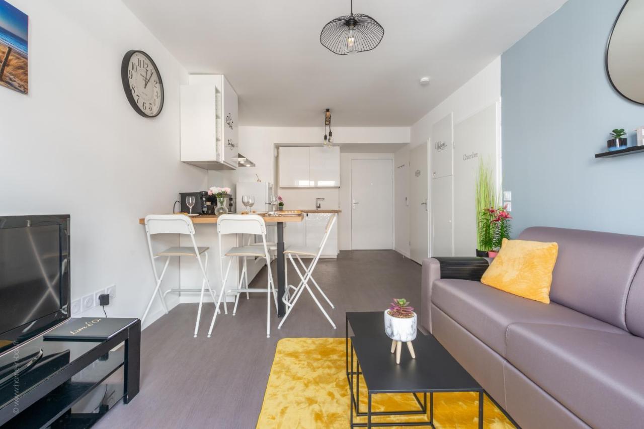 The Sunshine- Appart Cosy Proche Paris-Disney Avec Parking Prive Dans Residence Meaux Εξωτερικό φωτογραφία
