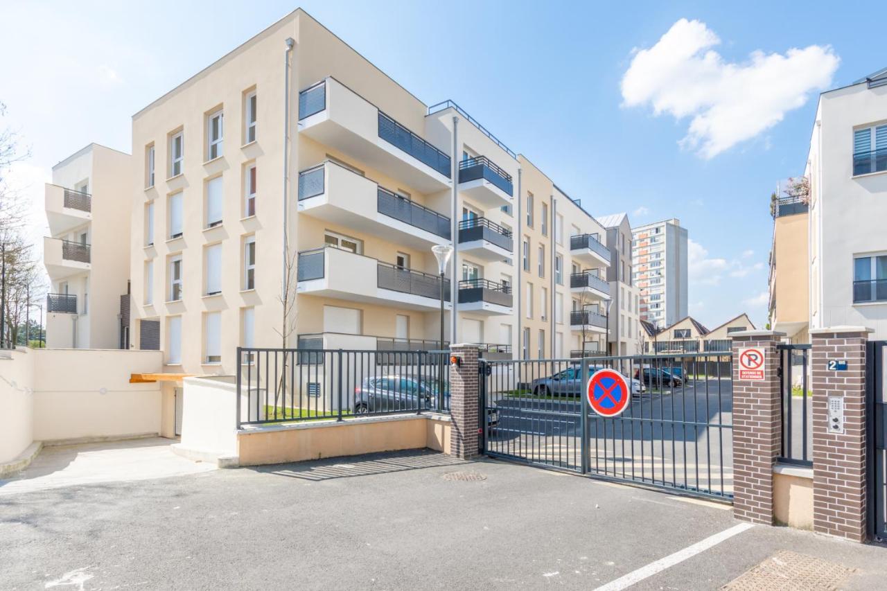 The Sunshine- Appart Cosy Proche Paris-Disney Avec Parking Prive Dans Residence Meaux Εξωτερικό φωτογραφία