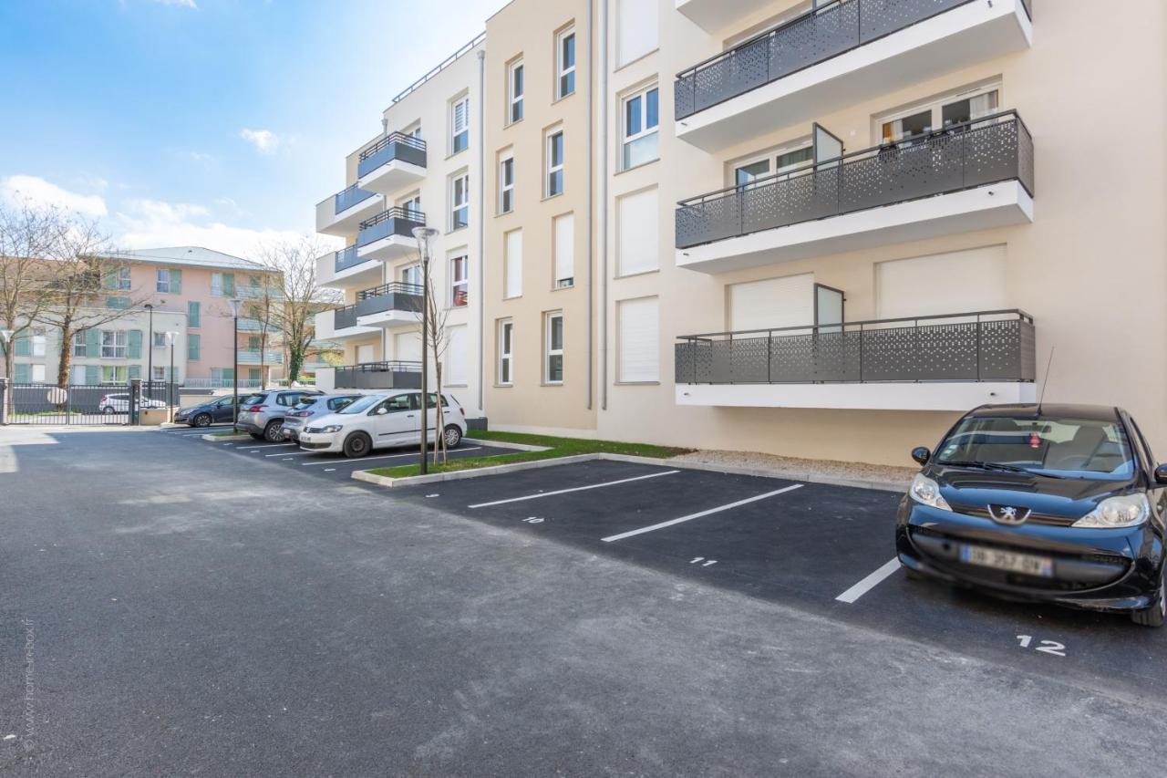The Sunshine- Appart Cosy Proche Paris-Disney Avec Parking Prive Dans Residence Meaux Εξωτερικό φωτογραφία